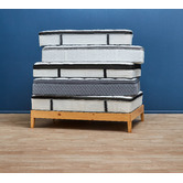 Temple &amp; Webster Medium Chiro Euro Top Pocket Spring Mattress