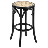 Temple &amp; Webster 2 Seater Rhodes Kitchen Island Bench &amp; Luca Stool Set