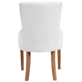 Temple &amp; Webster Cream Manor Scoop Back Dining Chairs