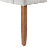 Temple &amp; Webster Manor Upholstered Scoop Back Dining Chairs