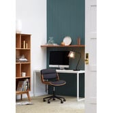 Temple &amp; Webster Rocket Faux Leather Executive Office Chair
