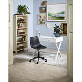 Temple &amp; Webster Twin Lakes 2 Drawer Desk