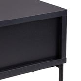 Temple &amp; Webster Black Baxter Bedside Table