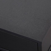 Temple &amp; Webster Black Baxter Bedside Table