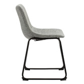 Temple &amp; Webster Ski-Leg Dining Table &amp; Phoenix Dining Chair Set