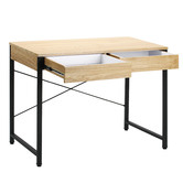 Temple &amp; Webster 2 Piece Beesly Office Desk &amp; Filing Cabinet Set