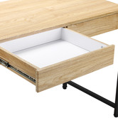 Temple &amp; Webster 2 Piece Beesly Office Desk &amp; Filing Cabinet Set