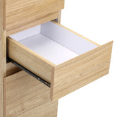 Temple &amp; Webster Beesly Filing Cabinet with Shelves