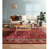 Temple &amp; Webster Oscar Oak Coffee Table with Shelf