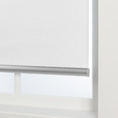 Temple &amp; Webster Thalia White Blockout Roller Blind