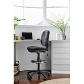 Temple &amp; Webster Dylan Medium Back Drafting Chair