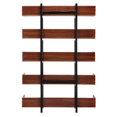 Temple &amp; Webster Large Karloff 5 Tier Bookshelf