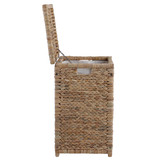 Temple &amp; Webster Villa Single Water Hyacinth Hamper