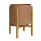 Temple &amp; Webster Coda Plant Pot on Stand