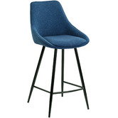 Temple &amp; Webster 67cm Nappa High Back Barstools