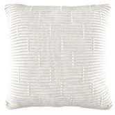 Temple &amp; Webster Grey Acre Knitted Cotton Cushion