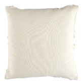 Temple &amp; Webster Rust Prairie Embroidered Cotton Cushion