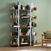 Temple &amp; Webster Large Karloff 5 Tier Bookshelf