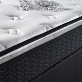 Temple &amp; Webster Comfort Plush Pillow Top Bonnell Mattress