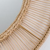 Temple &amp; Webster Cora Round Rattan Mirror