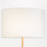 Temple &amp; Webster Leger Wooden Floor Lamp