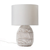 Temple &amp; Webster Sonny Woven Table Lamp