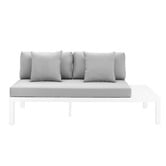 Temple &amp; Webster 5 Seater Lyle Aluminium Outdoor Lounge Set
