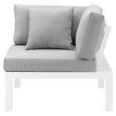 Temple &amp; Webster 5 Seater Lyle Aluminium Outdoor Lounge Set