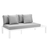 Temple &amp; Webster 5 Seater Lyle Aluminium Outdoor Lounge Set