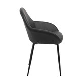 Temple &amp; Webster Frankie Faux Leather Dining Chairs