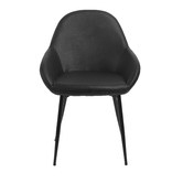 Temple &amp; Webster Frankie Faux Leather Dining Chairs