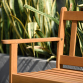 Temple &amp; Webster 2 Seater Lanai Wooden Outdoor Garden Bench