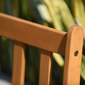 Temple &amp; Webster 2 Seater Lanai Wooden Outdoor Garden Bench