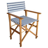 Temple &amp; Webster Belize Wooden Outdoor Director&#039;s Chairs