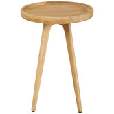 Temple &amp; Webster Cove Acacia Wood Outdoor Side Table