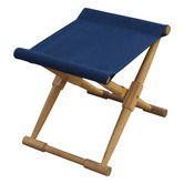 Temple &amp; Webster Belize Wooden Outdoor Deck Chair &amp; Footstool Set