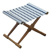 Temple &amp; Webster Belize Wooden Outdoor Deck Chair &amp; Footstool Set