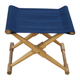 Temple &amp; Webster Belize Wooden Outdoor Deck Chair &amp; Footstool Set