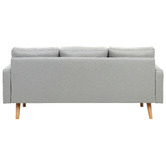 Temple &amp; Webster Andor 3 Seater Fabric Sofa