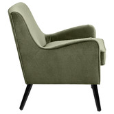 Temple &amp; Webster Shelley Velvet Armchair