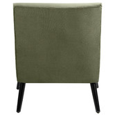 Temple &amp; Webster Shelley Velvet Armchair
