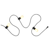 Temple &amp; Webster Solar LED Outdoor Festoon Lights