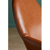 Temple &amp; Webster Frankie Faux Leather Dining Chairs