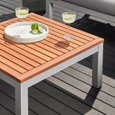 Temple &amp; Webster Natural Maui Wooden Outdoor Coffee Table