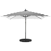 Temple &amp; Webster 2.59m Striped Brighton Cantilever Umbrella