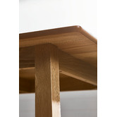 Temple &amp; Webster 180cm Natural Oak Wood Dining Table