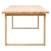 Temple &amp; Webster Natural Dining Table &amp; Bench Set
