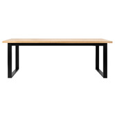 Temple &amp; Webster Ski-Leg Dining Table &amp; Phoenix Dining Chair Set