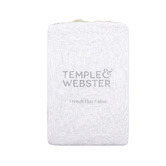 Temple &amp; Webster Pure French Flax Linen European Pillowcases