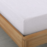 Temple &amp; Webster Pure French Flax Linen Fitted Sheet
